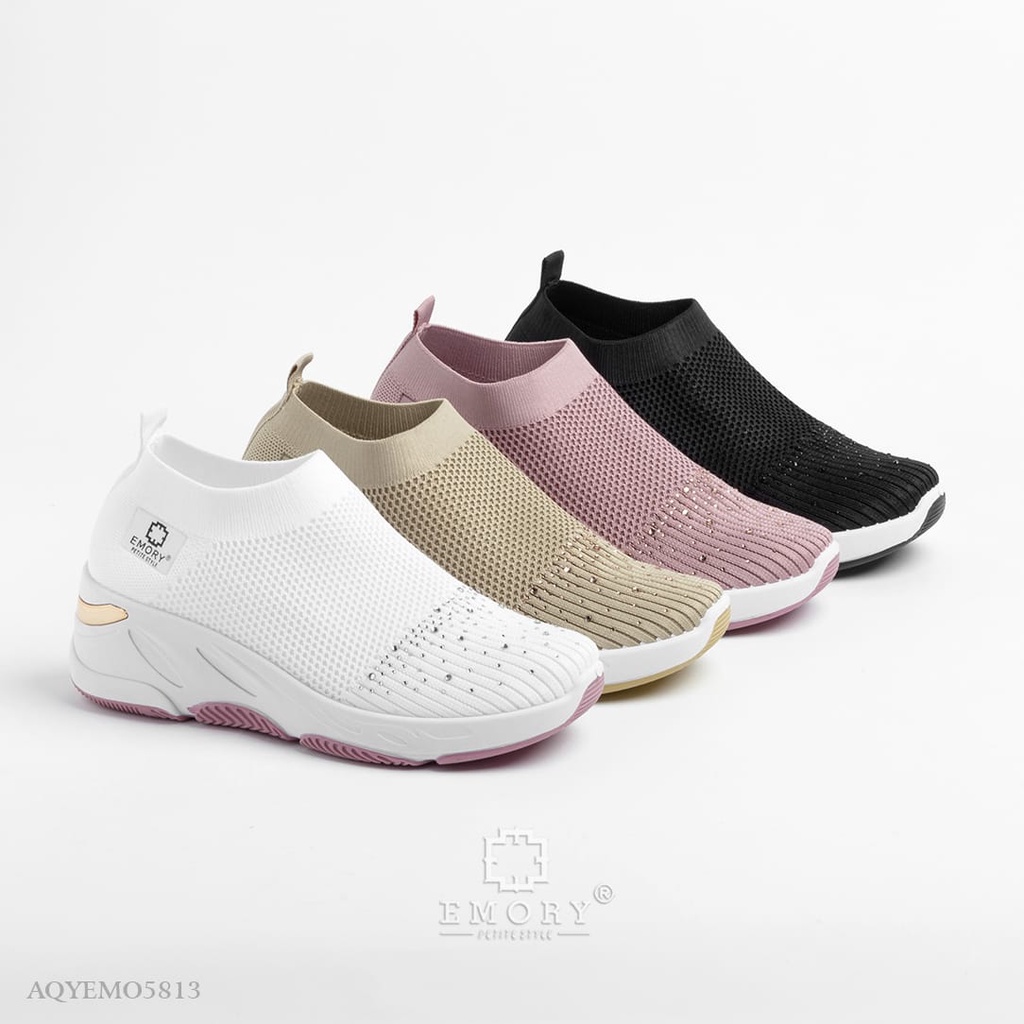 SEPATU WANITA EMORYSTYLE   Flexknit Sneakers  AQYEMO 5813 MB