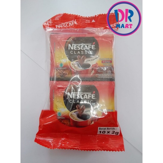 

NESCAFE CLASSIC MINI SACHET 2GR 1rtg