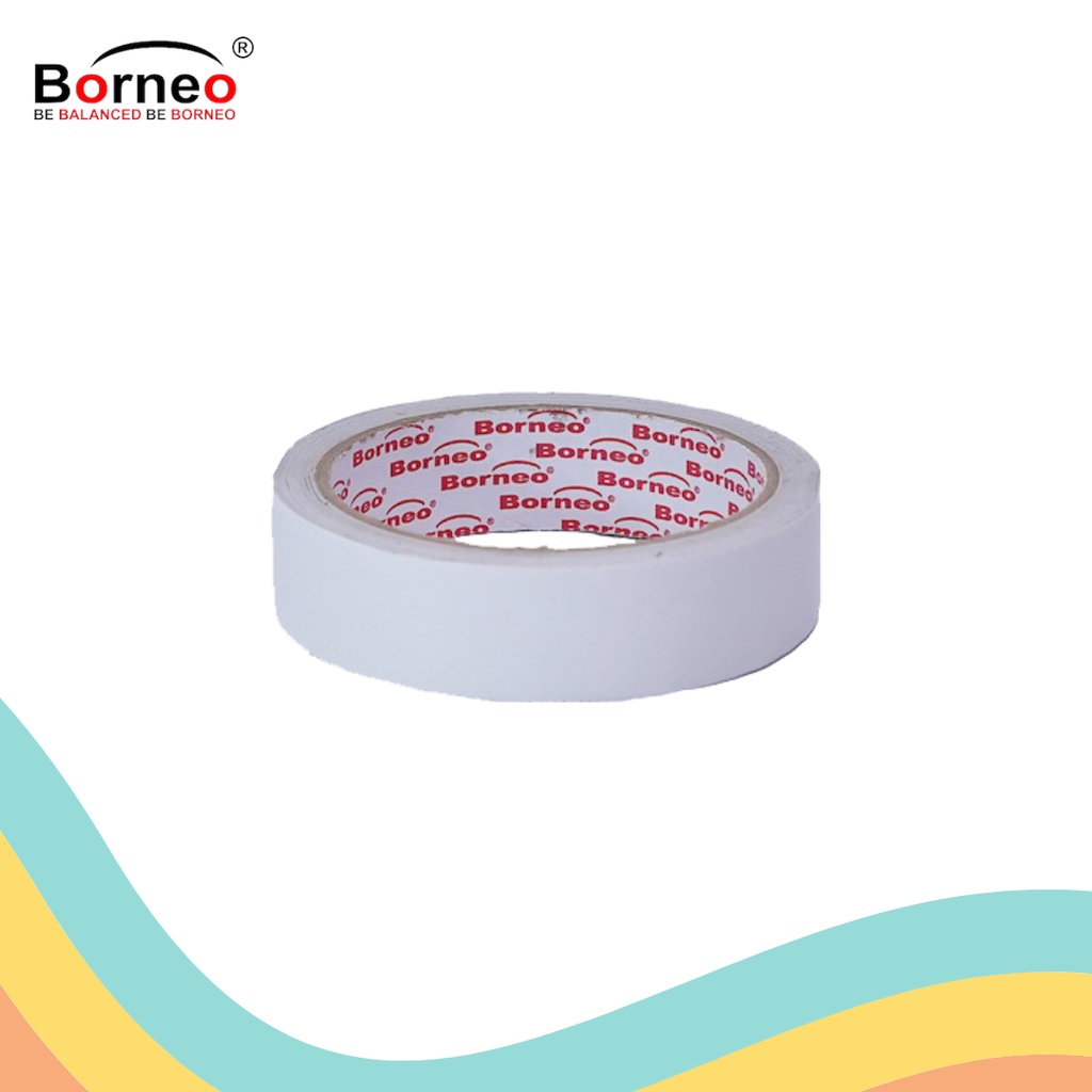 

DOUBLE TAPE BORNEO 24 MM CORE MERAH (1 PCS)