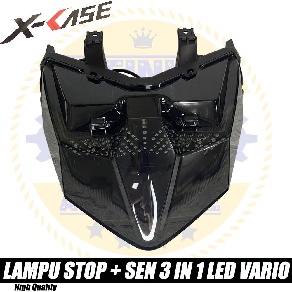 LAMPU STOP + SEN 3 IN 1 LED X-CASE WD 108 UNTUK ALL NEW VARIO 125 VARIO 150 2018-2022 LAMPU STOP LED VARIO 125/150