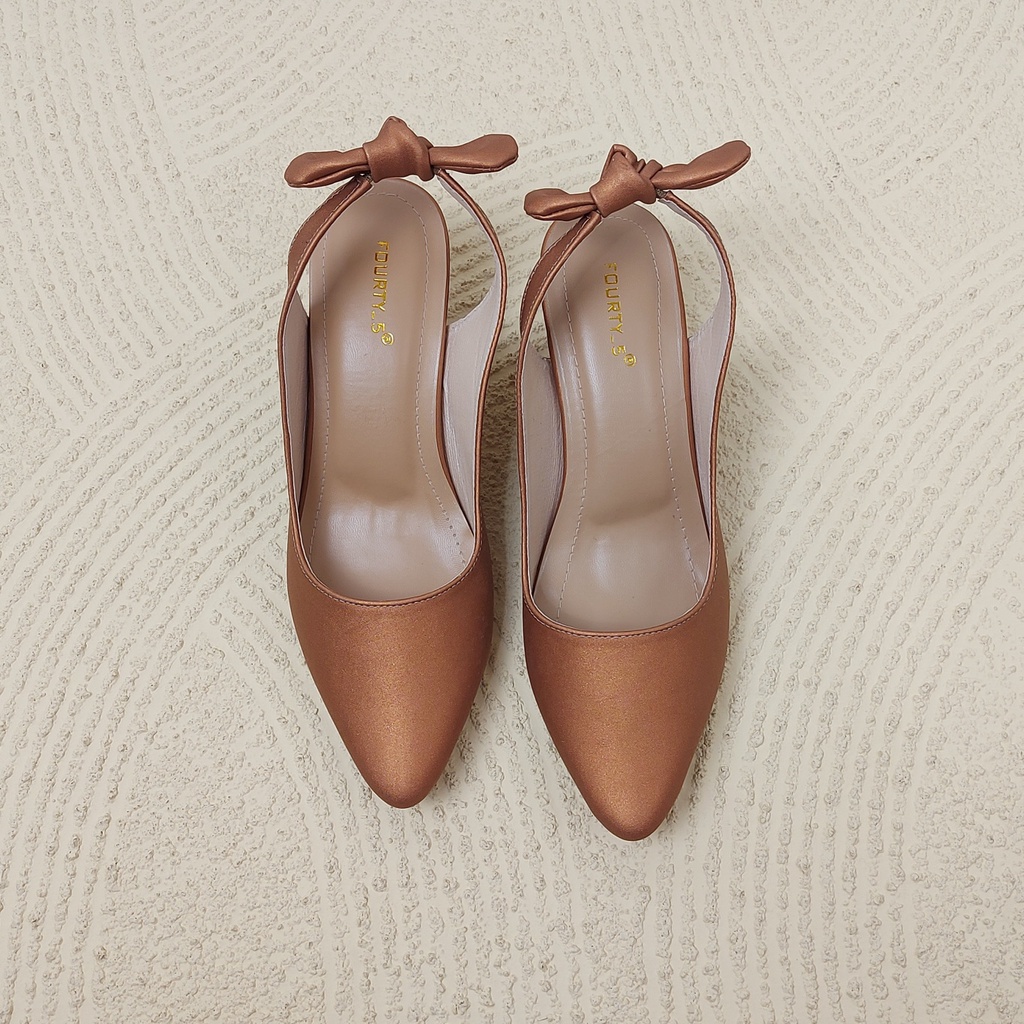 RHM Sepatu Wanita Mules Hak Tahu MURELY