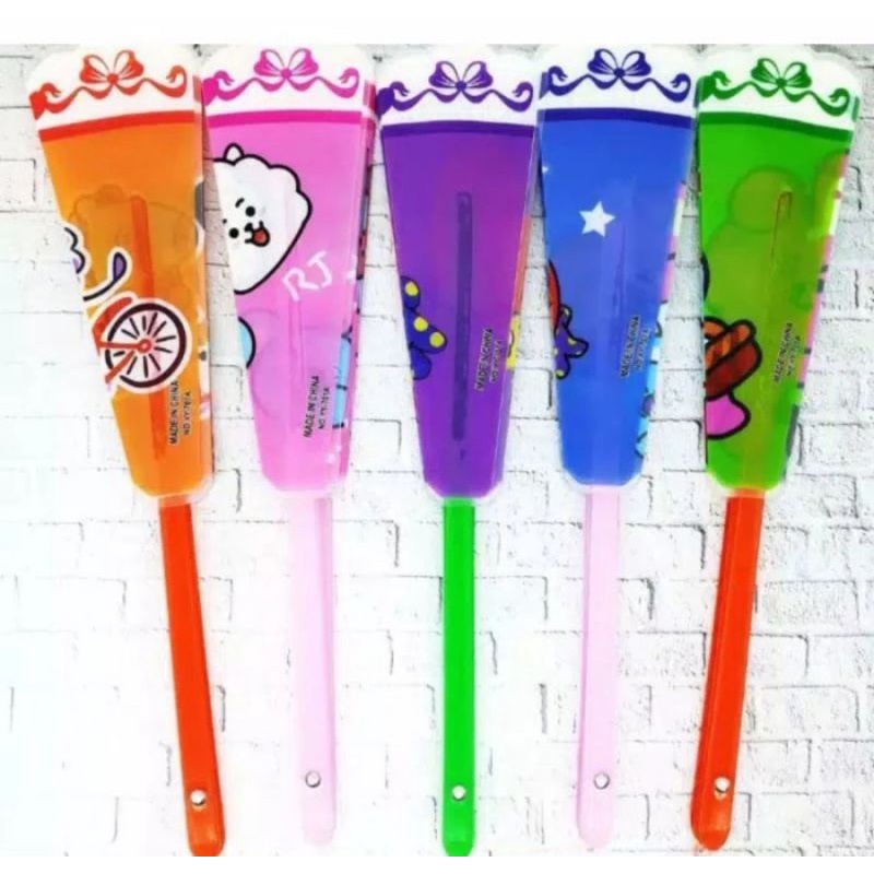 KIPAS PLASTIK 5 JARI ISI 12PCS