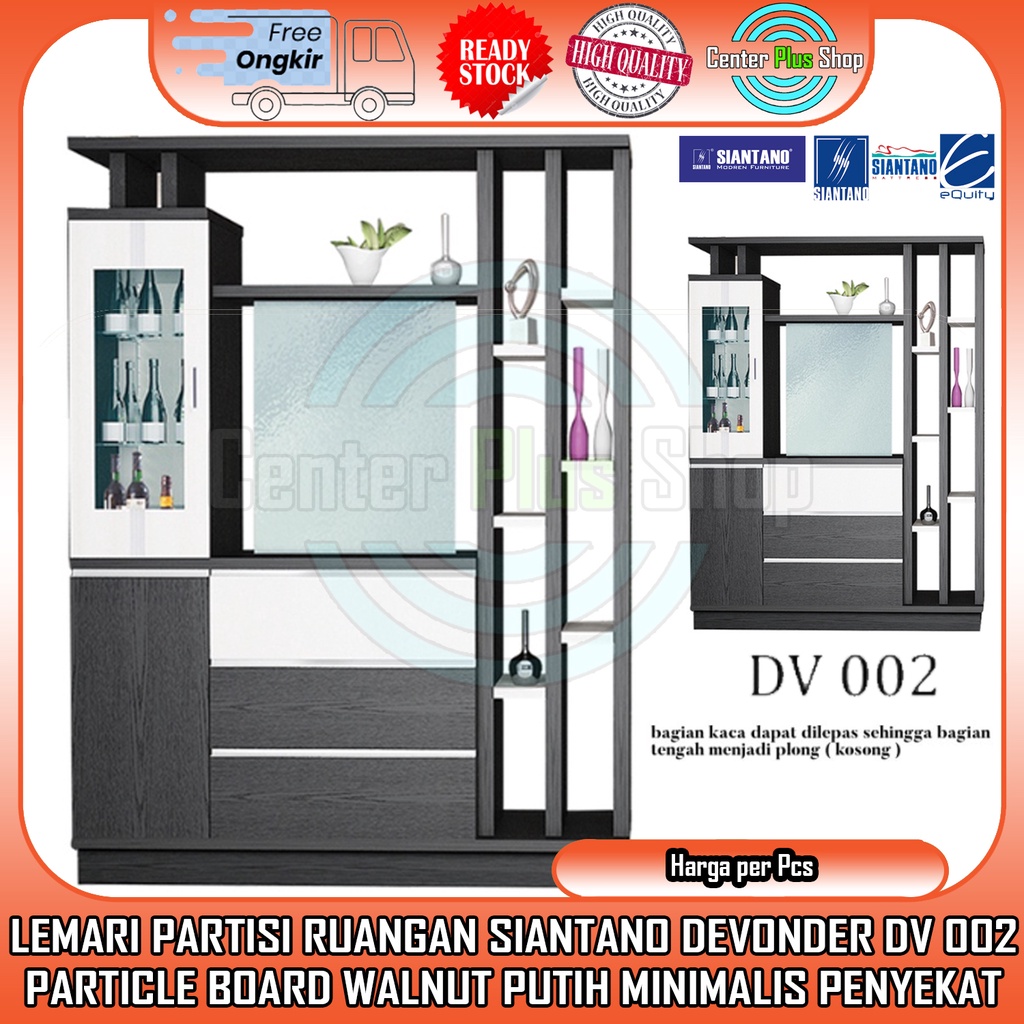 [KARGO] LEMARI PENYEKAT SEKAT SIANTANO DEVIDER DV 002 FURNITURE FURNITUR TEMPAT BARANG ANTIK MODERN 