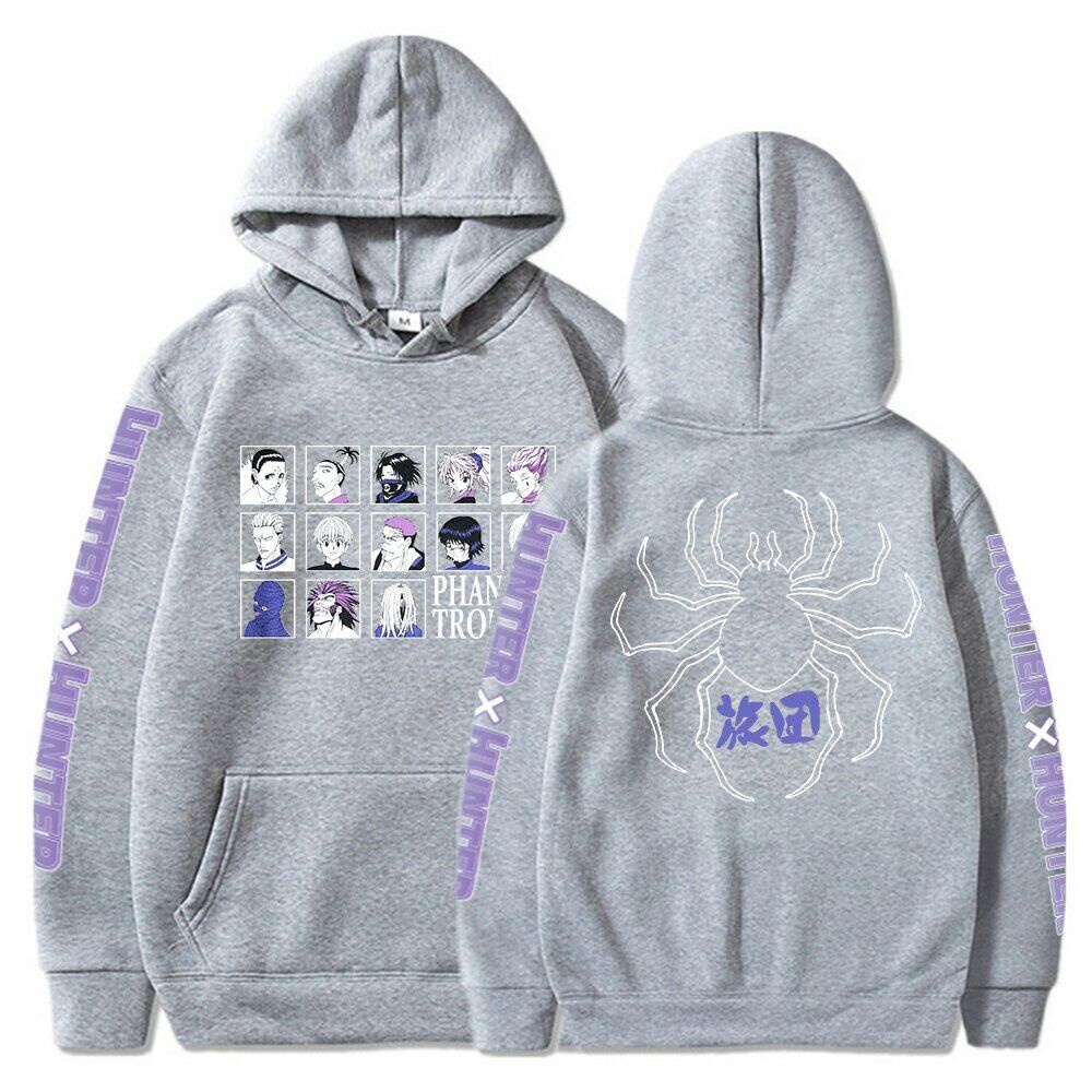 Jacket Anak Laki Laki Cowok Perempuan Cewek Wanita Unisex Kartun Anime Hunter x Hunter Cosplay Hoodi