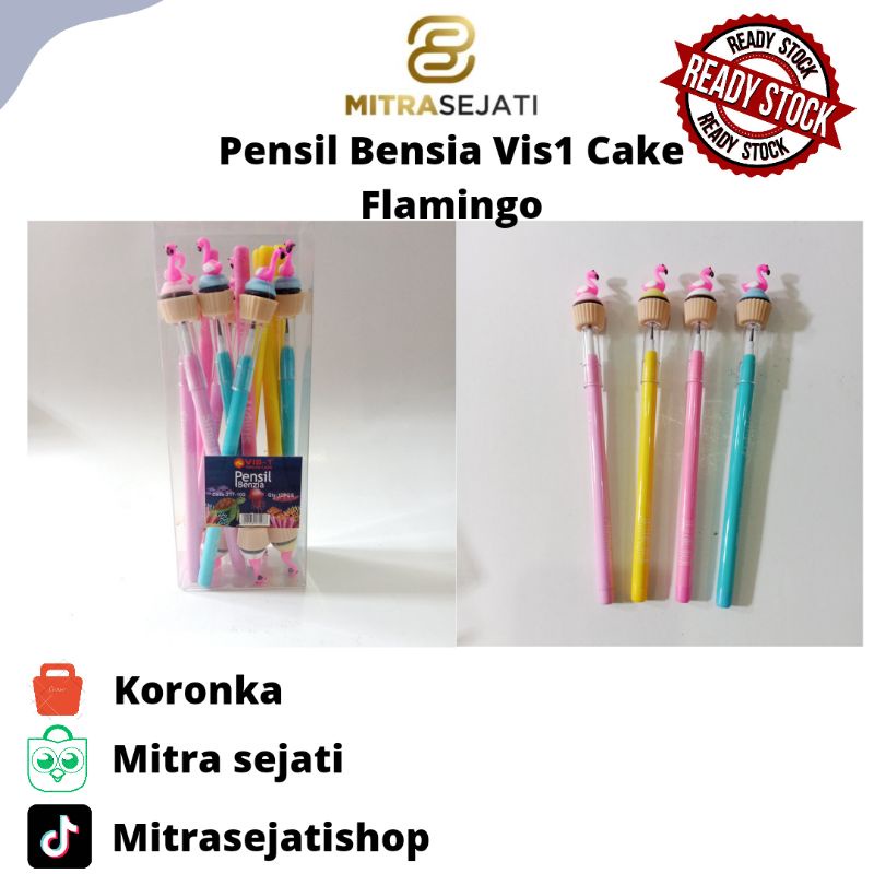 

PENSIL BENSIA VIS1 CAKE FLAMINGO