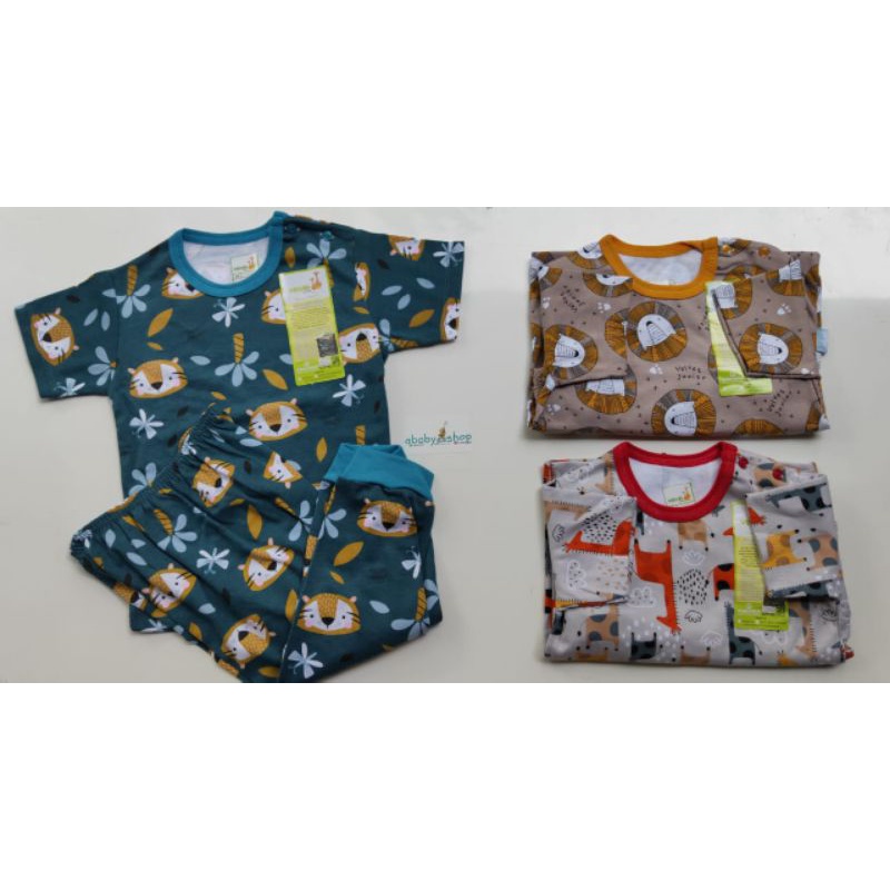 VELVET JUNIOR MOTIF TERBARU COURAGE STELAN BAJU PENDEK CELANA PANJANG