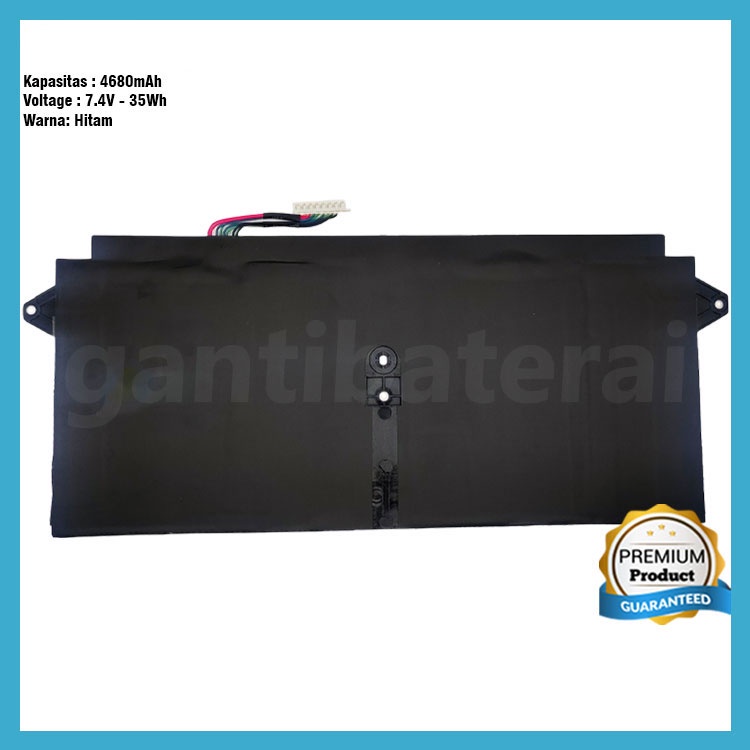 Original Baterai Laptop Acer Aspire S7 S7-391 AP12F3J