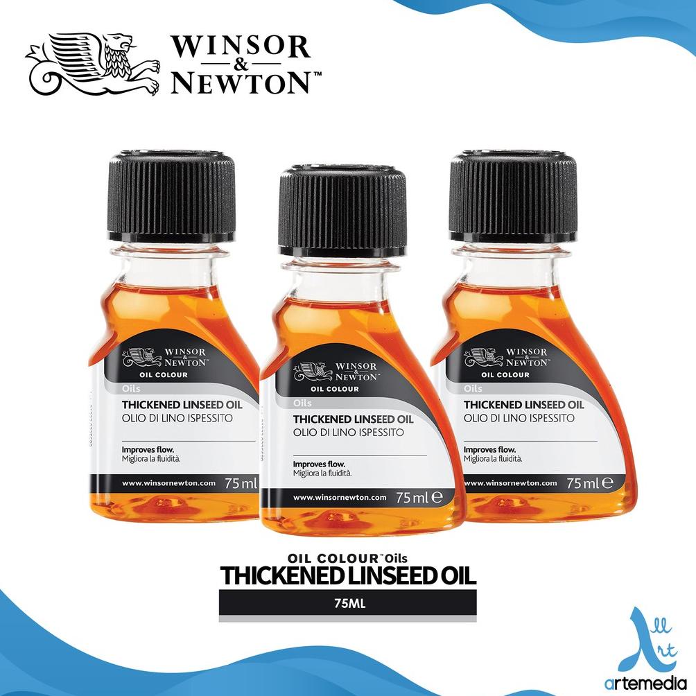 

Medium Cat Minyak Winsor & Newton Thickened Linseed Oil Painting