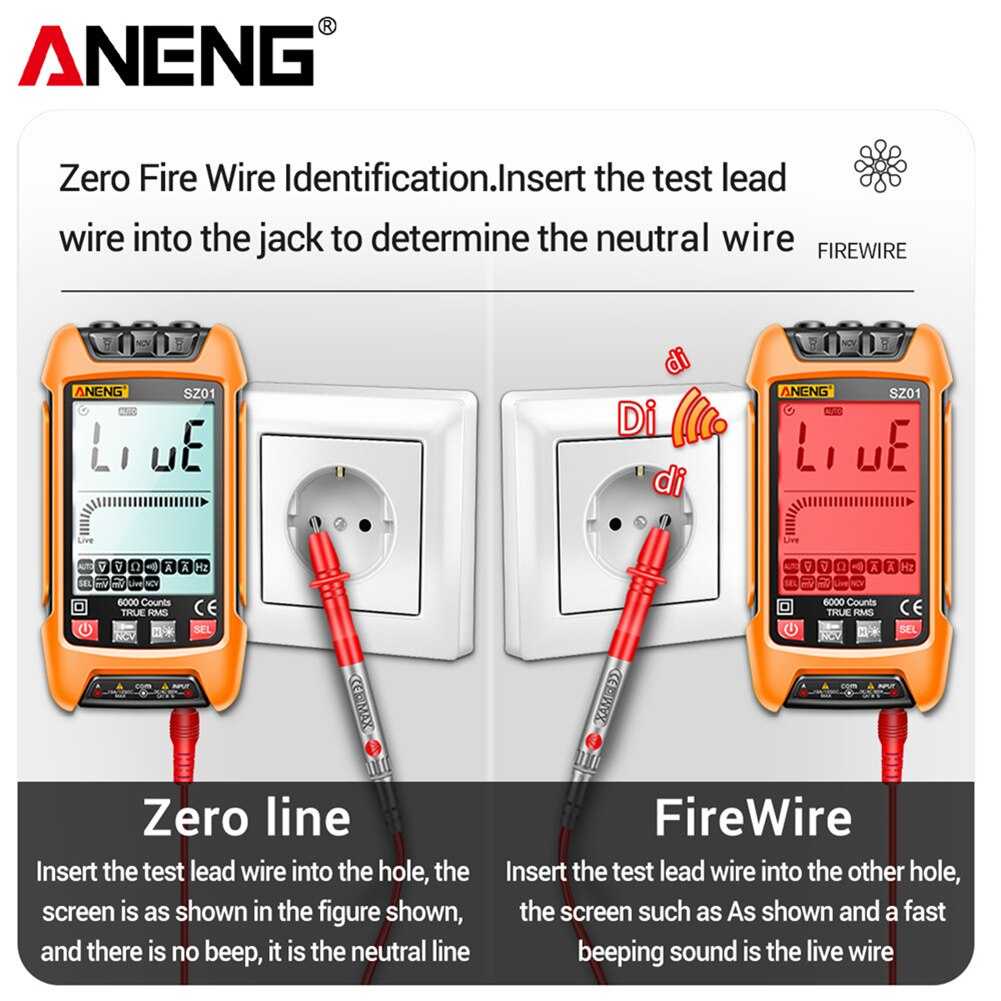 (BISA COD) FTIHSHP ANENG Digital Multimeter Multitester Voltage Tester - SZ01