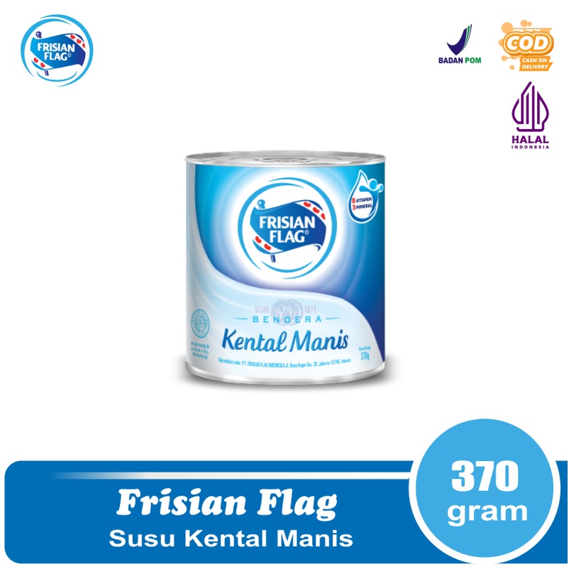 

Frisian Flag Susu Kental Manis 370 gr