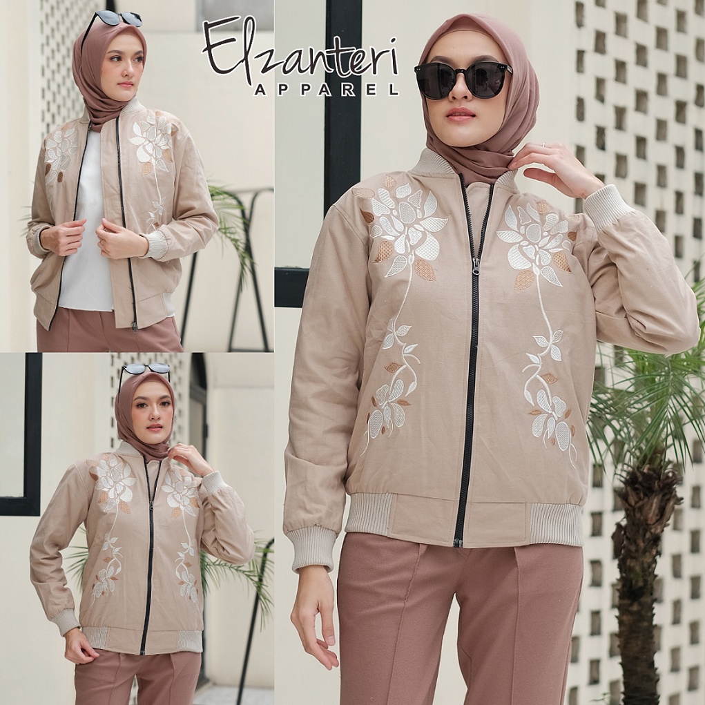 Jaket Wanita Florence Bordir Terbaru