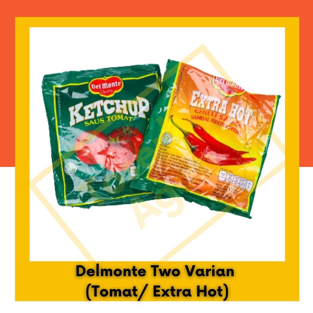 Delmonte Sambal Saus Two Varian  (Tomat/ Extra Hot) Del monte