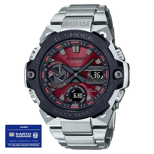 CASIO G-SHOCK GST-B400AD-1A4 GST B400AD 1A4 ORIGINAL RESMI