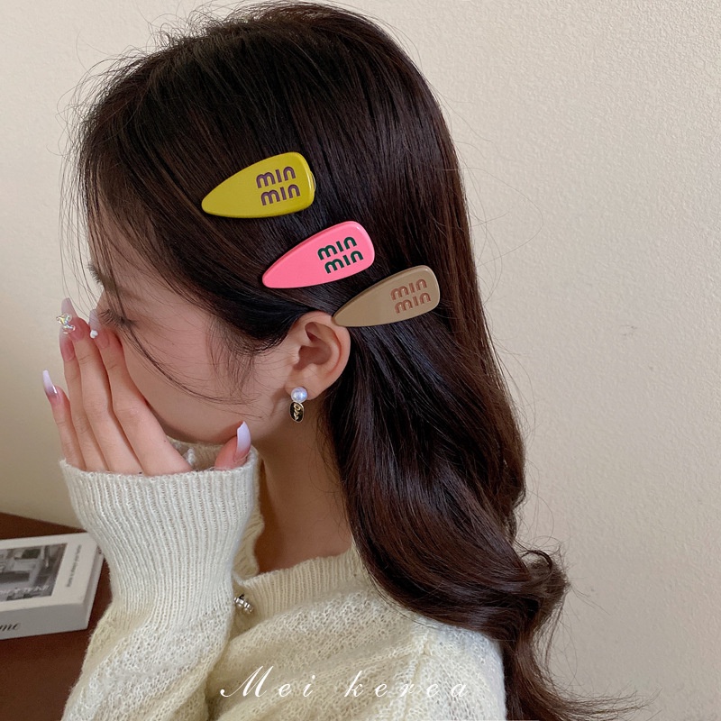 JEPIT PREMIUM PIN PONI RAMBUT CUTE BASIC GLOSSY TRIANGLE SEGITIGA BOBBY PINS SOLID SOFT COLOR RETRO BANGS FRIDGE WARNA PASTEL POLOS JEPITAN HAIRCLIP HAIR CLIP SNAP HAIRPIN SNAP KOREAN STYLE AKSESORIS KLIP MINI RAMBUT COLORFUL BRIGHT ANAK CEWEK PEREMPUAN