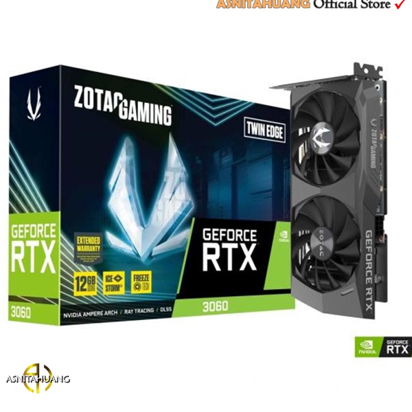 ZOTAC GAMING GeForce RTX 3060 Twin Edge 12gb