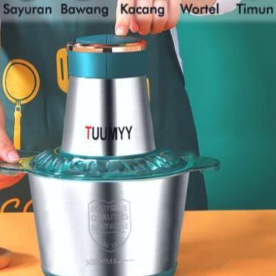 ♤ (TUUMYY) BLENDER STAINLESS MULTIFUNGSI {2L} TM-0810 ➶