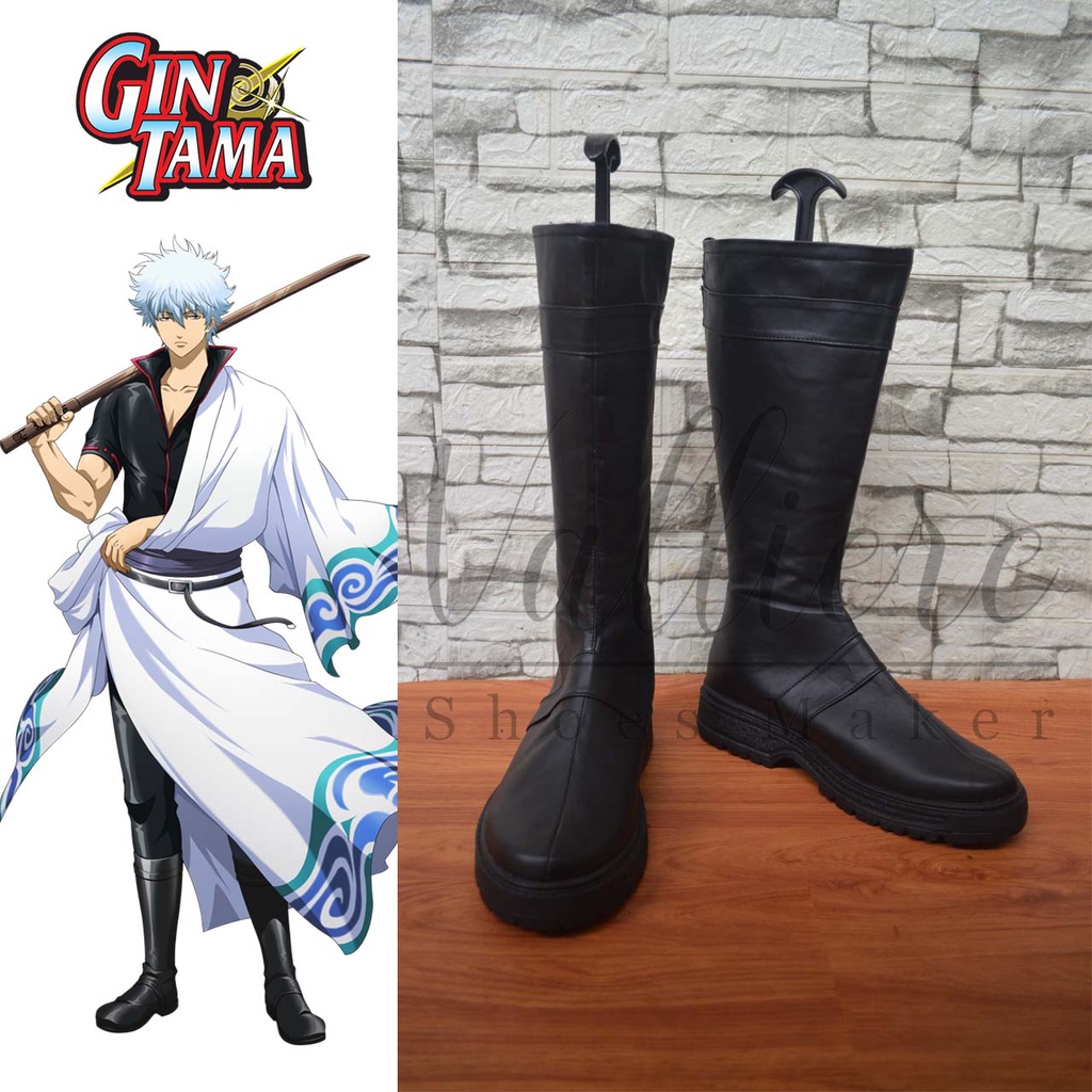 Boots Cosplay Gintama Sakata Gintoki