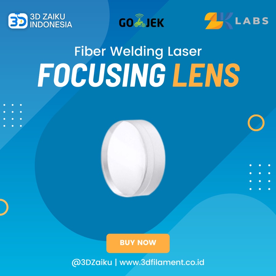 Zaiku Fiber Welding Laser Focusing Lens Mesin Las Fiber