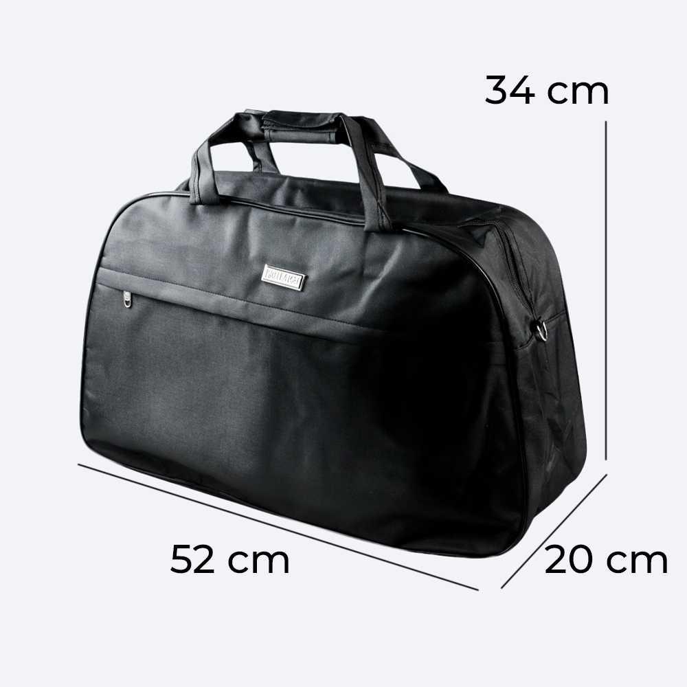 RaiMiQi Tas Jinjing Travel Bag Duffle Waterproof Oxford 20 Inch - 880 - Black