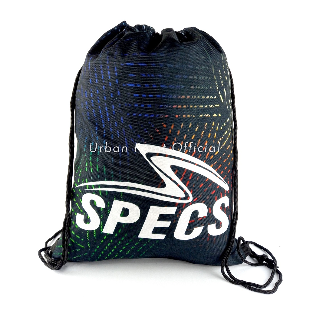 Tas Serut Pria Gymsack Sports Anti Air String Bag Specss Olahraga Sepatu Futsal