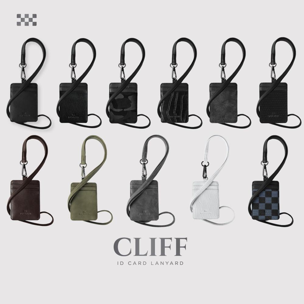 

[COD] ➯ Ray Cláyn - ID Card Lanyard / Name Tag / Lanyard ID Cardholder Kulit / Gantungan Kartu ID ➯Terupdate