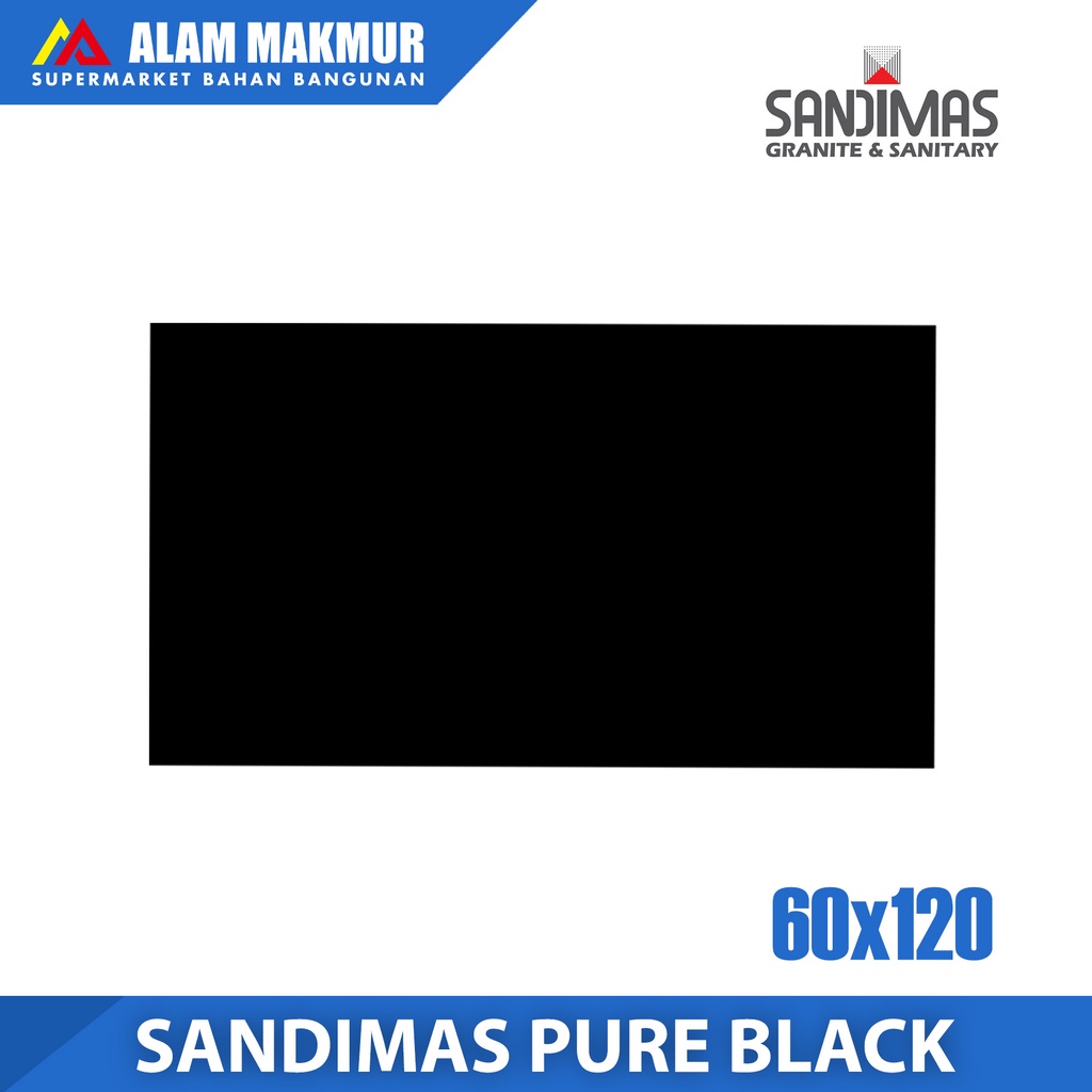 Granit sandimas 60x120 pure black