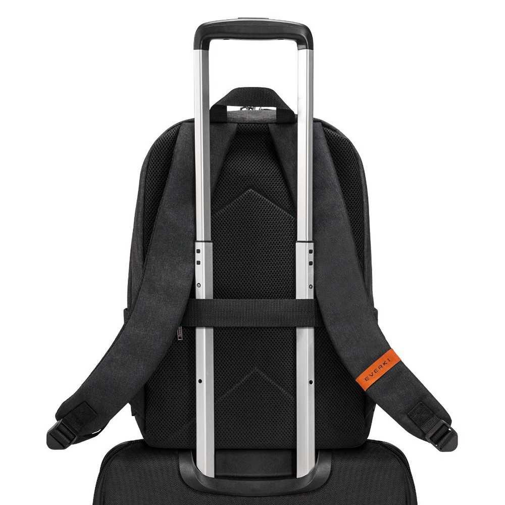 EVERKI Tas Ransel Laptop Backpack 15.6 Inch - EKP106 - Black/Gray