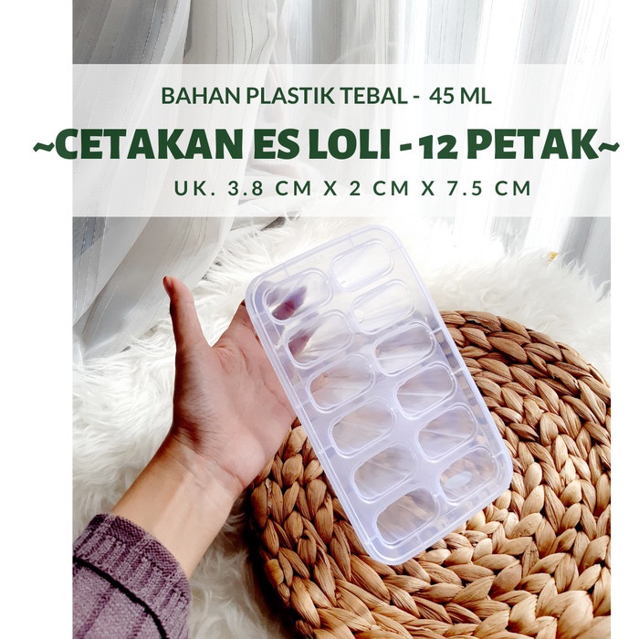 *****] jual cetakan es lolipop / beli cetakan es krim stik /ukuran cetakan es