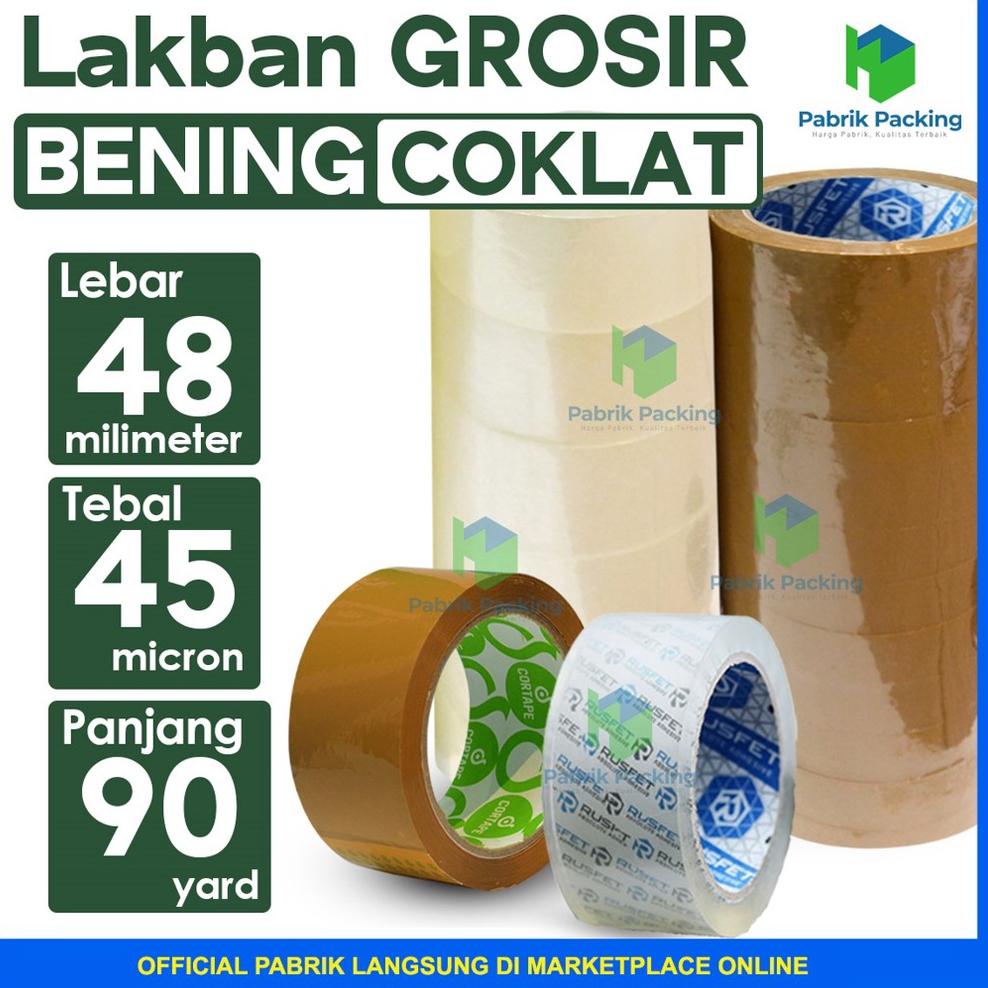 

Grosir Menarik Lakban Cortape Rusfet Ukuran 48mm x 90yard Termurah Per Selop