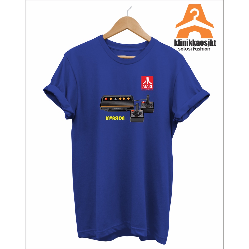 KAOS RETRO CLASSIC GAME KONSOL - TSHIRT RETRO CONSOLE GAME JADUL