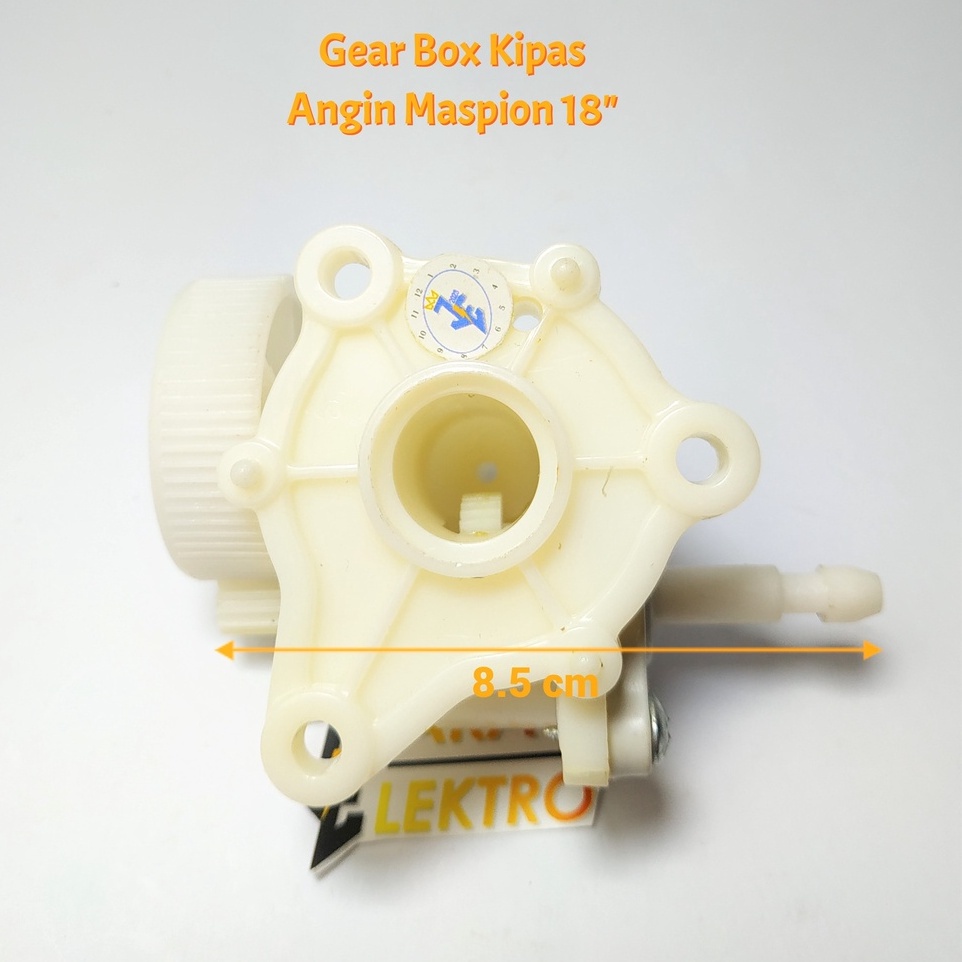 Gear Box Kipas Angin Maspion Bintang 18&quot; | GEARBOX Dinamo Kipas Angin Maspion Bintang Putih