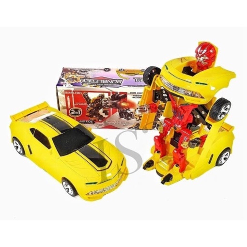 

Jual Mainan Anak Mobil Baterai transformer Bumblebee 2 in 1 Besar Limited
