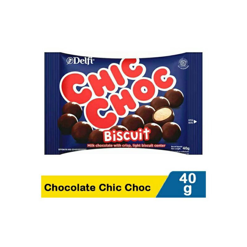 

Delfi Chocolate Chic Choc 40G