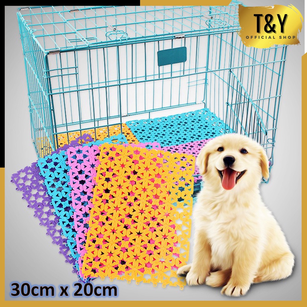 T&amp;Y Alas Kandang Hewan Peliharaan 20cm x 30cm Karpet Kamar Mandi Anti Slip Tatakan Karpet Hewan Peliharaan Kucing Anjing Kelinci Anti Air