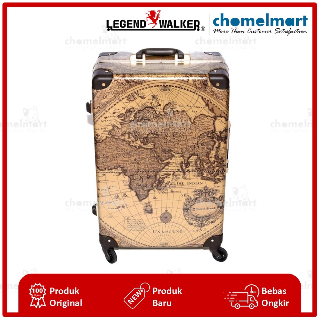 Legend Walker 24 Inci Renaissance Trunk Koper – Cokelat