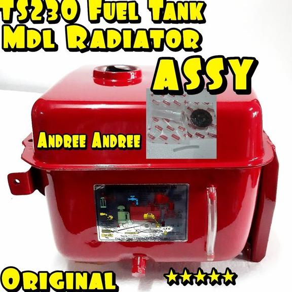 TS-230 model Radiator Fuel Tank Tangki Solar Komplit mesin Yanmar TS230 TS 230 Original