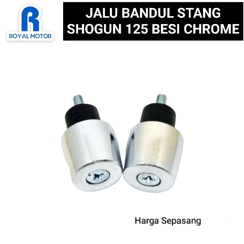 JALU STANG BALANCER BANDUL SHOGUN FULL BESI CHROME SEPASANG KANAN KIRI UNIVERSAL SEMUA MOTOR BISA