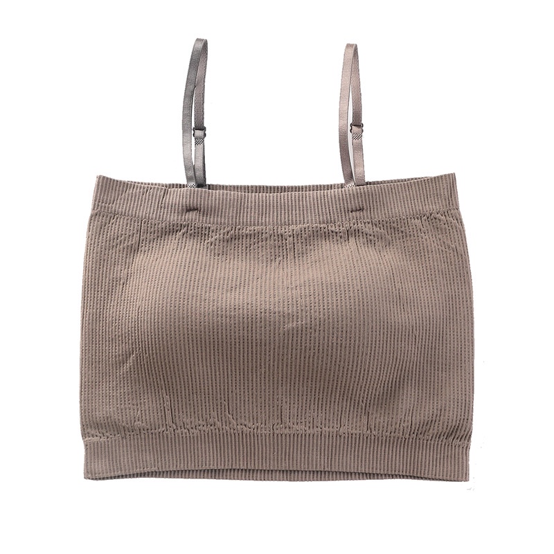 SEXYLADIES Tanktop Bra Tali Bisa Dilepas Tanktop Bra Kemben terbaru tanktop katun