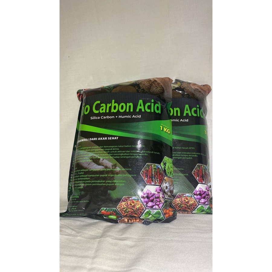 Pupuk Bio Carbon Acid Silica Carbon + Humid Acid 1 kg