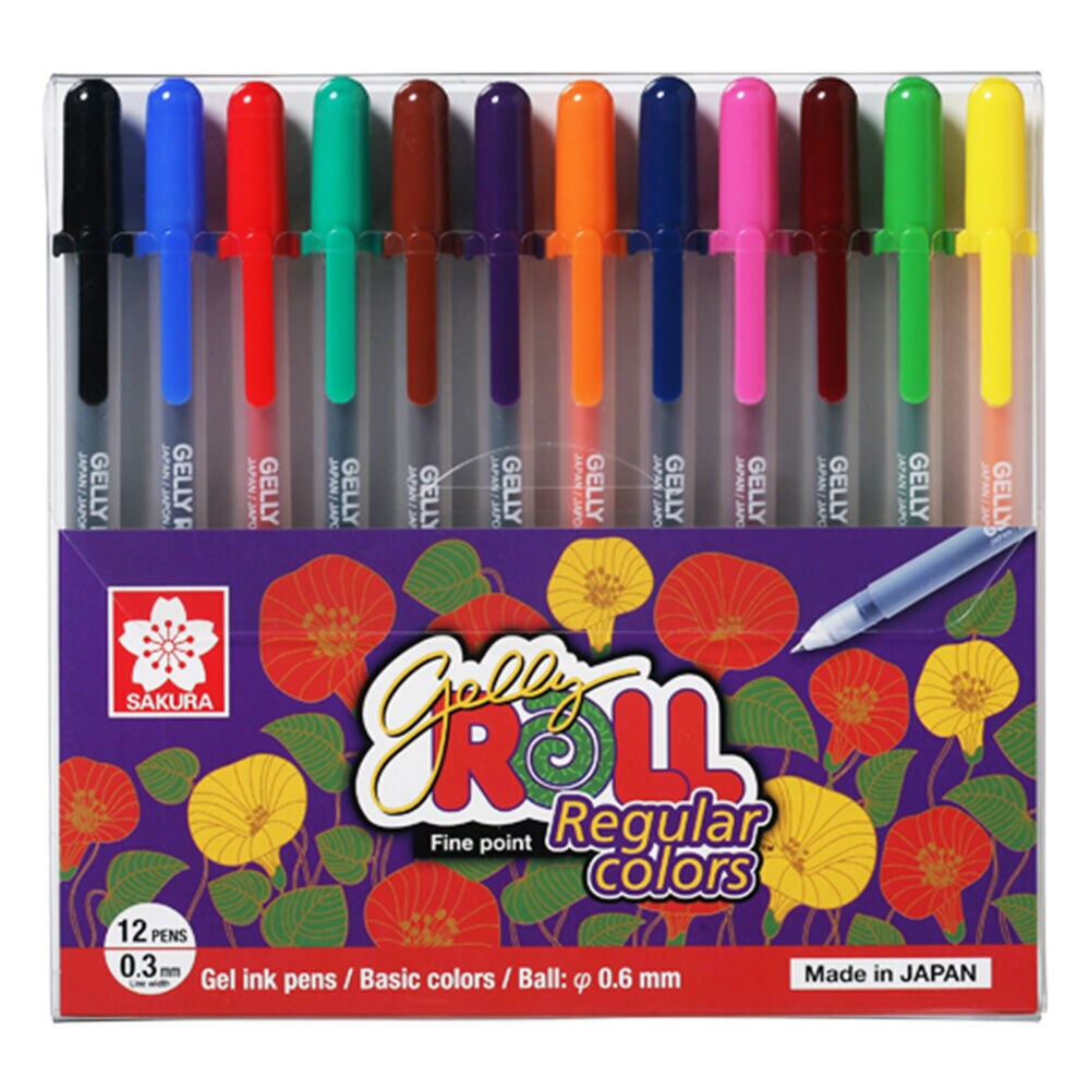 

Sakura Gelly Roll Pen Regular Colors