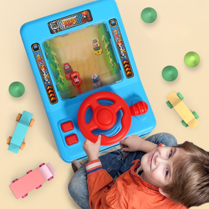 Terlaris Mainan Anak Track Balap Mobil, Racing Speed Car Adventure Machine