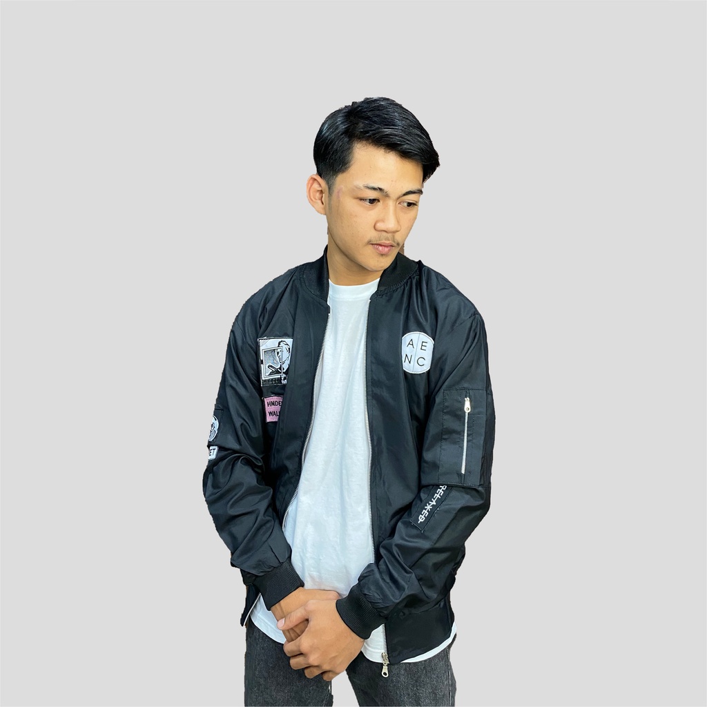 AENC Bomber || Bomber Jacket || Jacket Pilot Sz M - XL ( Pria dan Wanita )