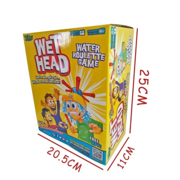 

Promo Mainan Anak Wet Head Game Running Man Games Wet Hat Game Helmet Water Murah