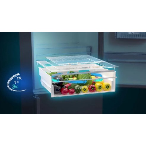 BEKO RDNT401E50VK Kulkas 2 Pintu 401 Liter Top Mount Inverter NeoFrost