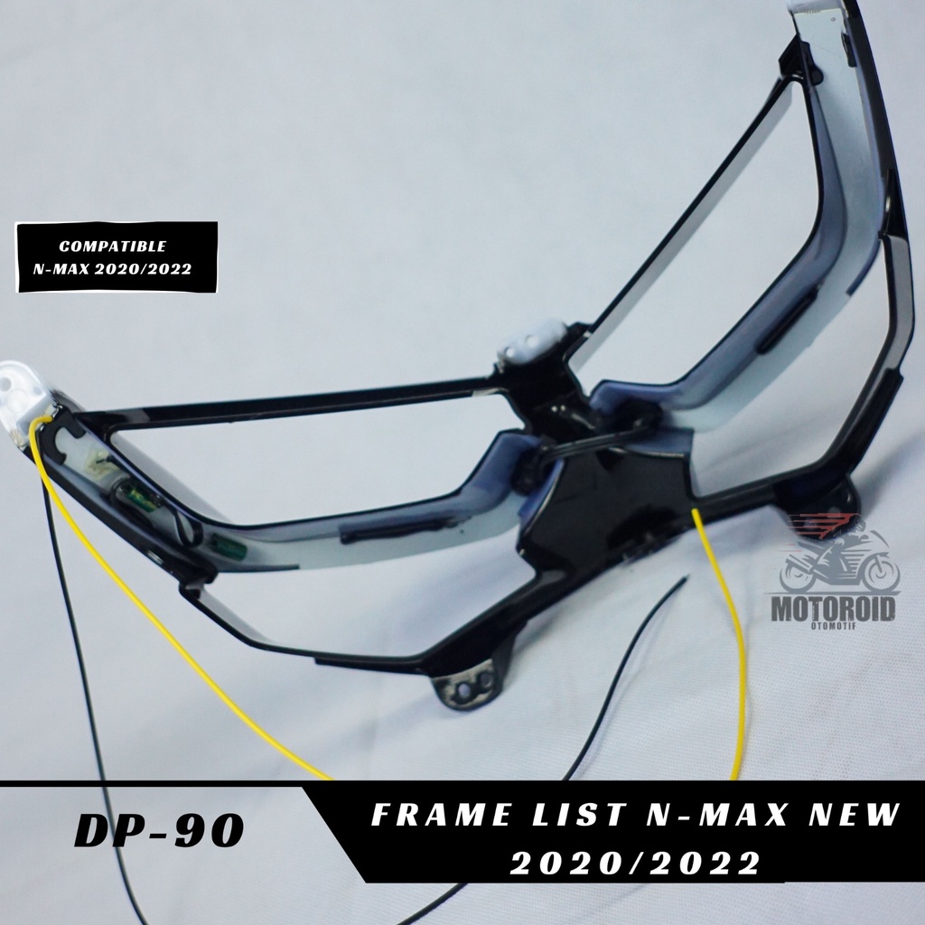 Lampu Alis DRL Depan Nmax New RGB Plus Frame Nmax Lampu Senja 2020 2021 2022