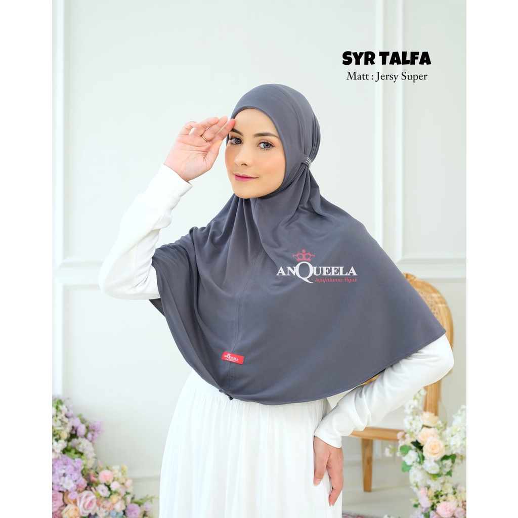 Jilbab Bergo Simple Talfa L Ori Anquella