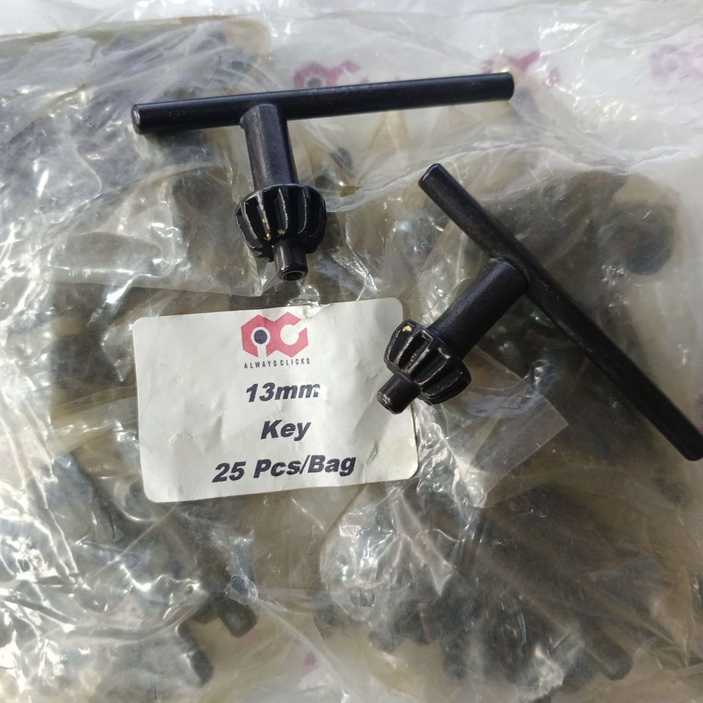 KUNCI KEPALA BOR 13 MM DRILL CHUCK KEY