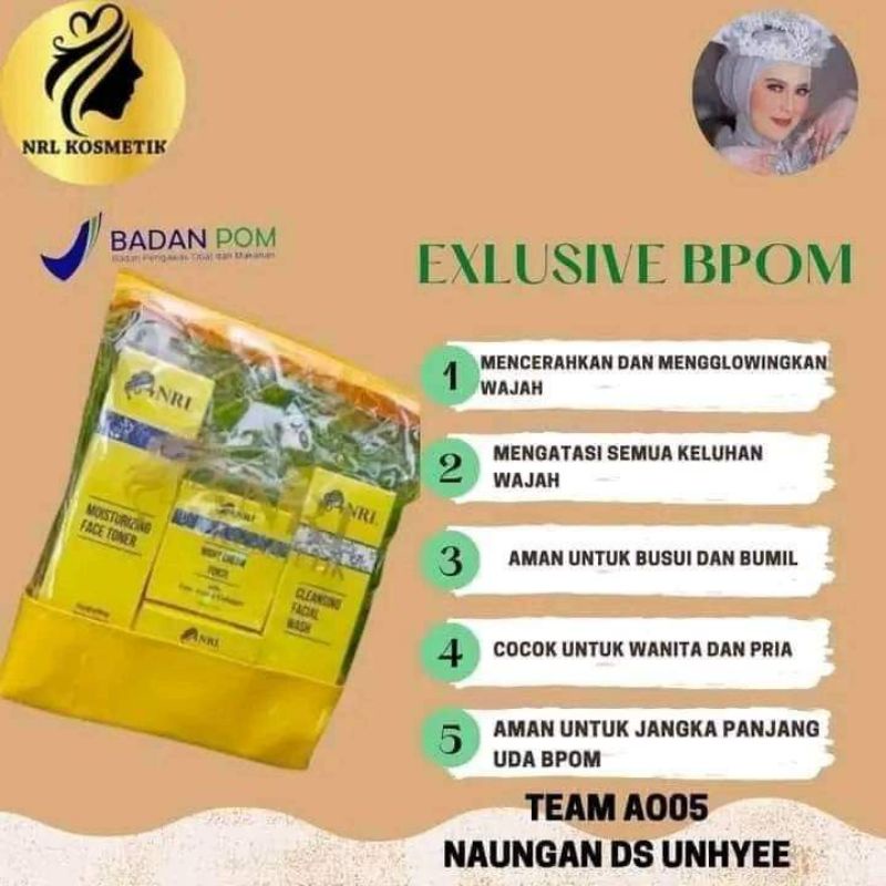 Cream BPOM NRL kosmetik