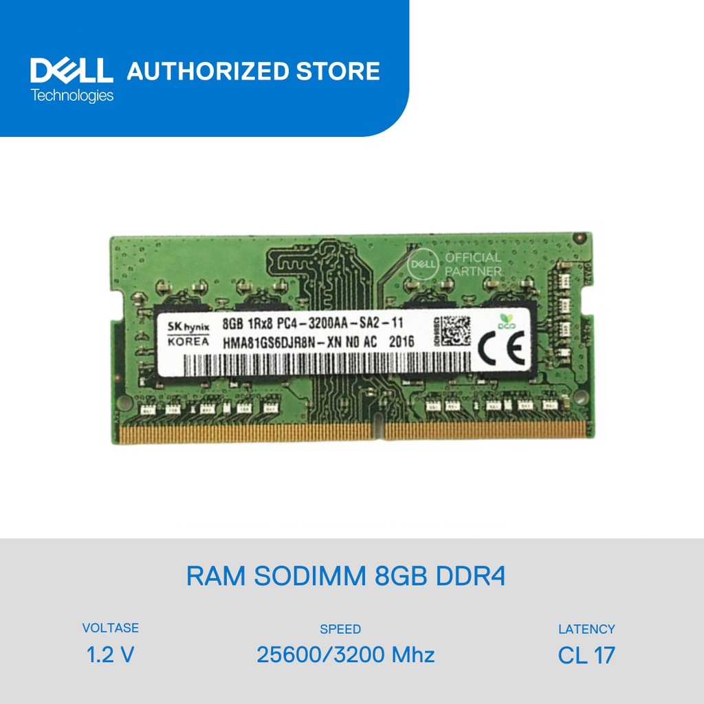RAM SODIMM 8GB DDR4, 3200MHz