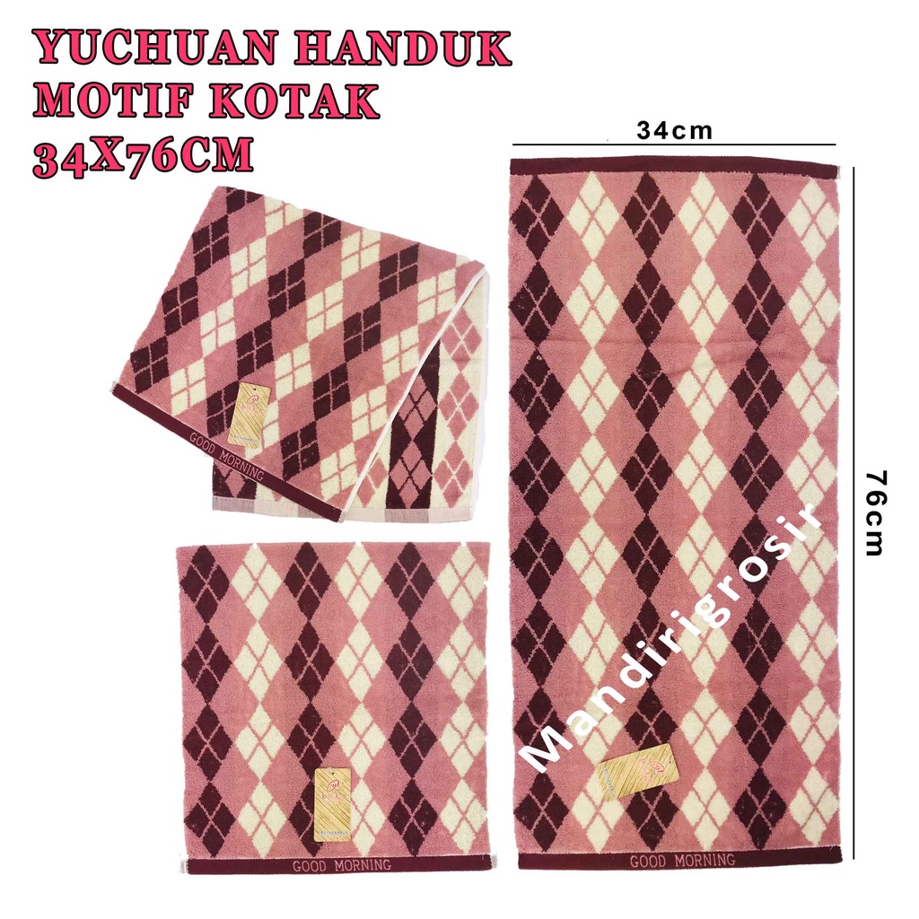 Handuk kecil* Handuk Mandi* Handuk Kain Bermotif* Handuk Serbaguna